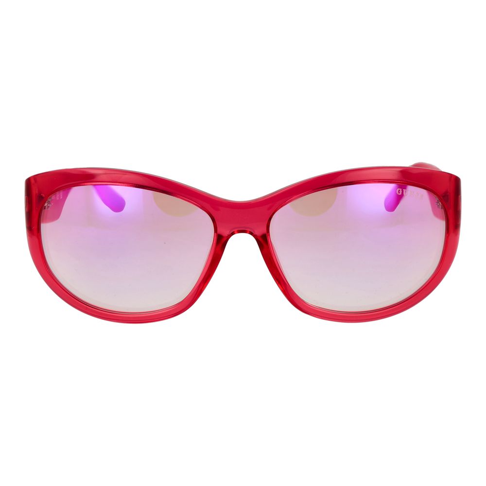 Guess Sonnenbrille aus roségoldenem Edelstahl